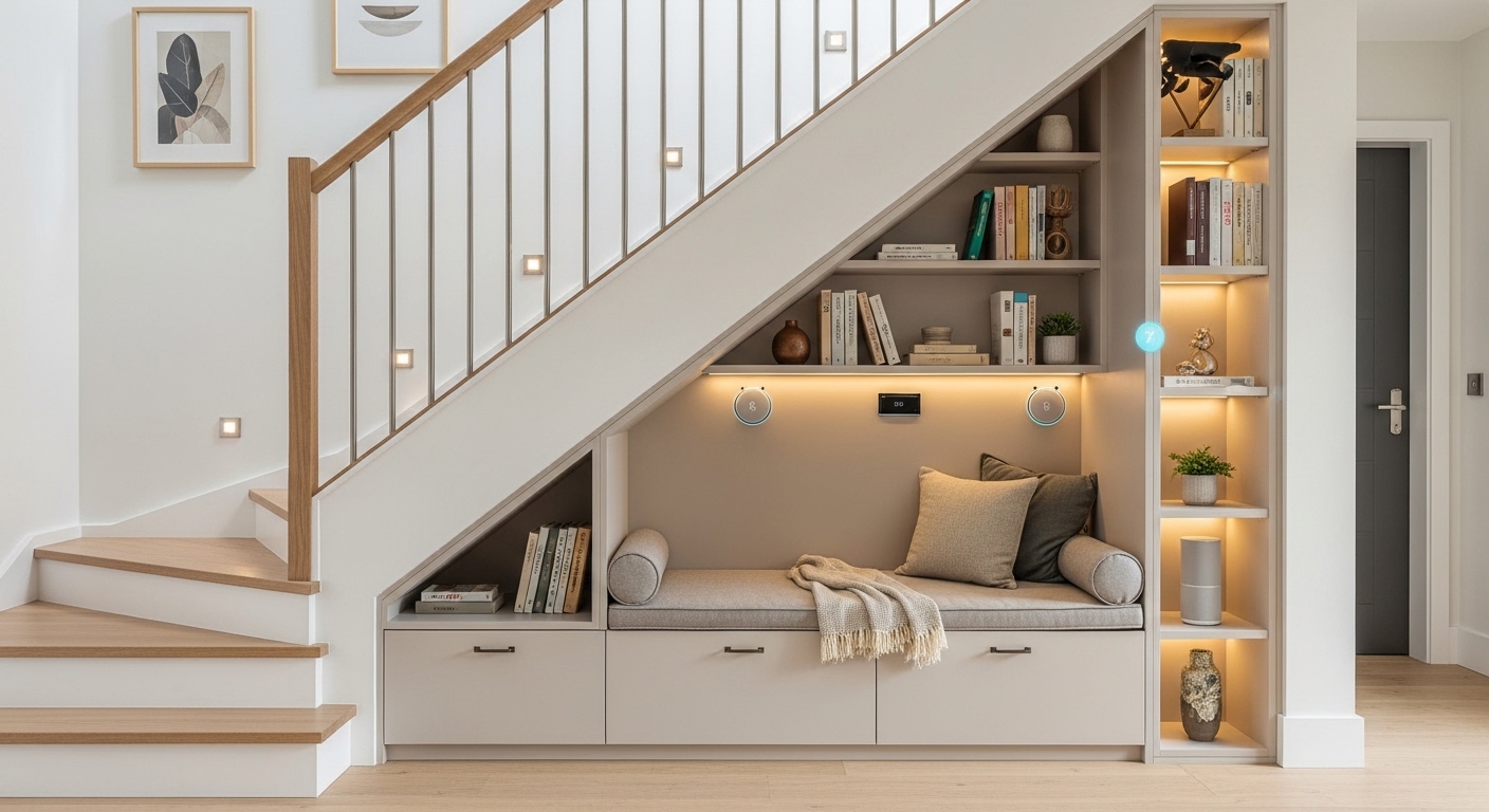 18 Under-the-Stairs Wall Ideas for Smart Homes