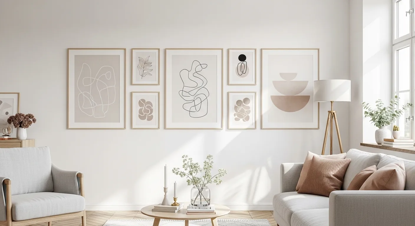 22 Minimalist Gallery Wall Ideas for Modern Homes