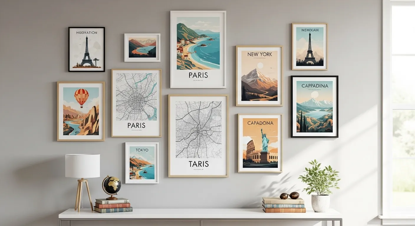 17 Travel-Inspired Printable Wall Art Ideas