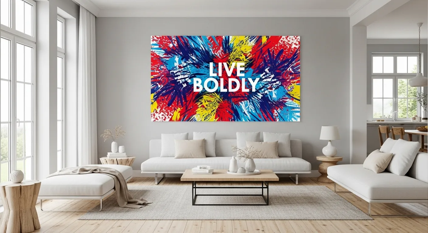 20 Bold Colorful Printable Wall Art to Energize Your Space