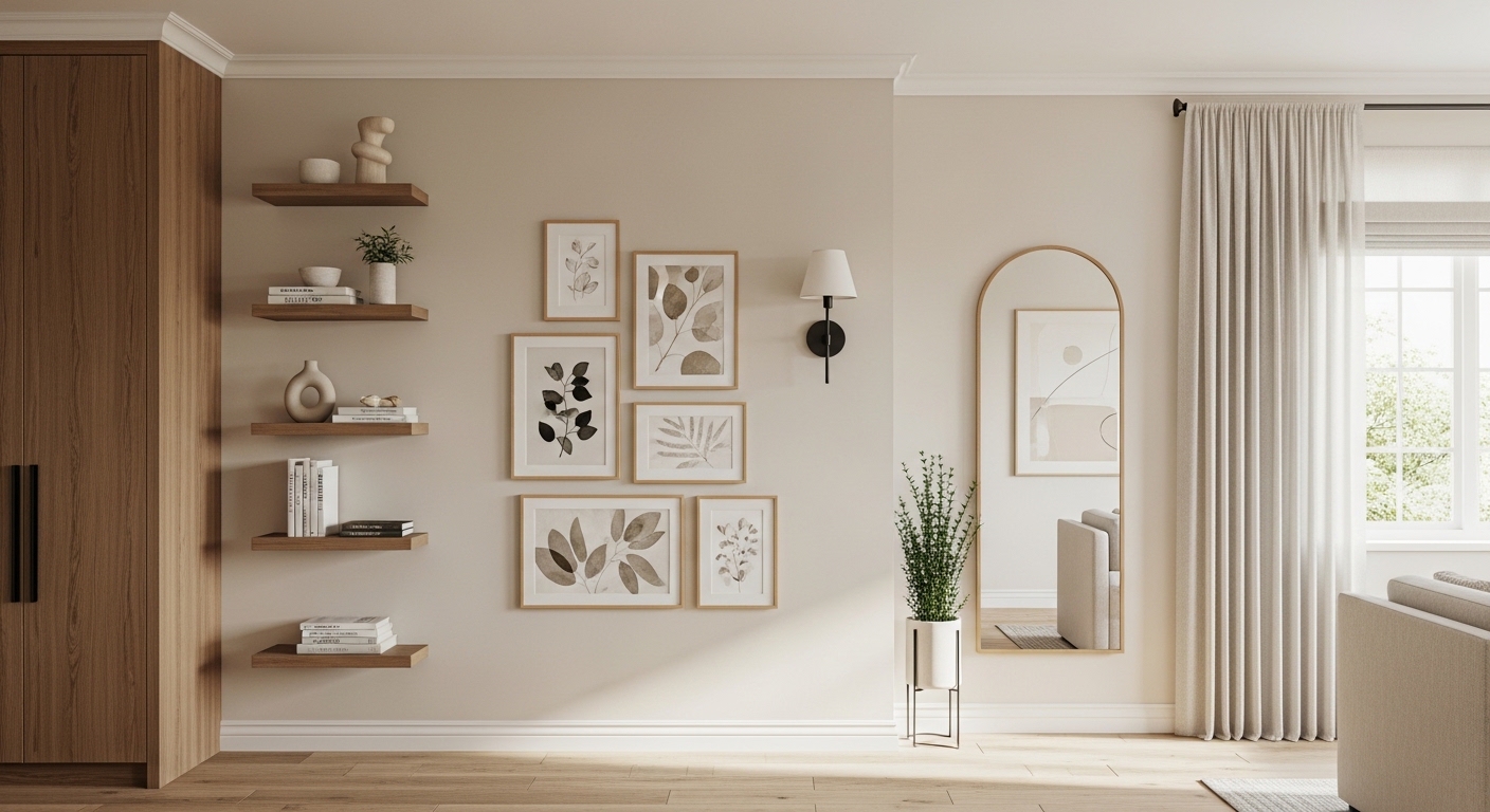 23 How To Decorate A Narrow Wall Without Losing Your Mind