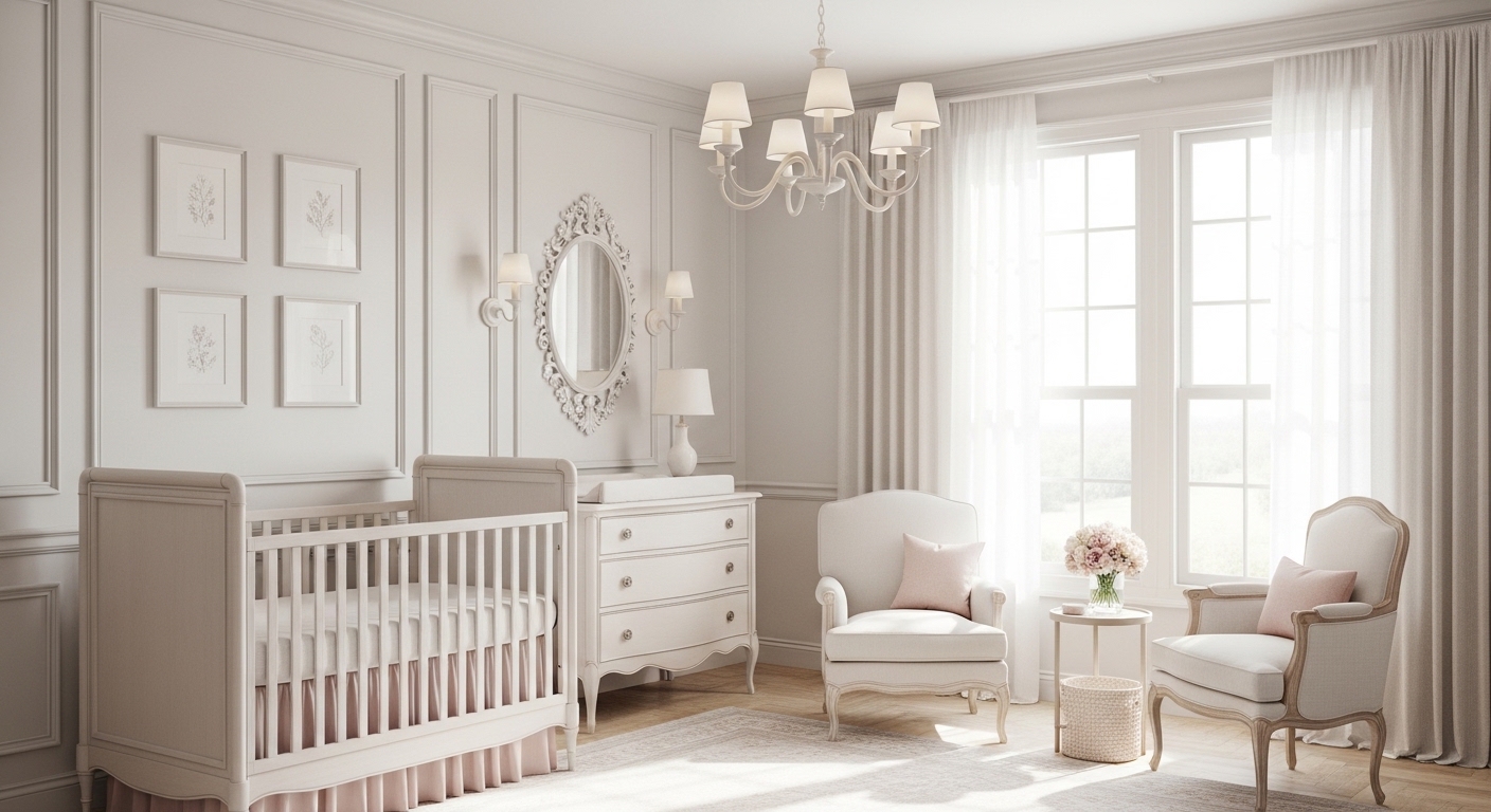 French Nursery Ideas That Feel Soft and Elegant