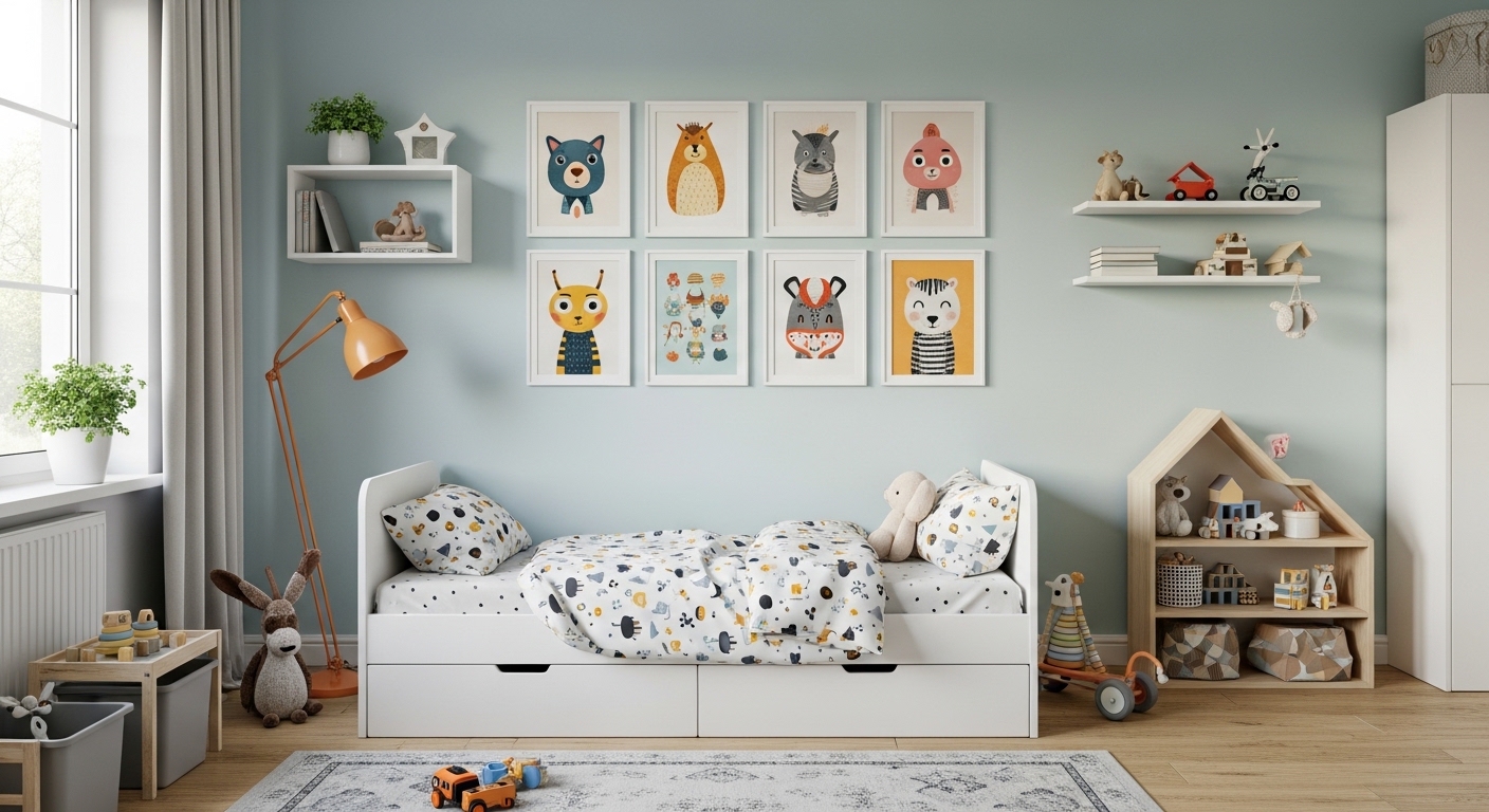 17 Kids Room Wall Art Ideas They Will Love