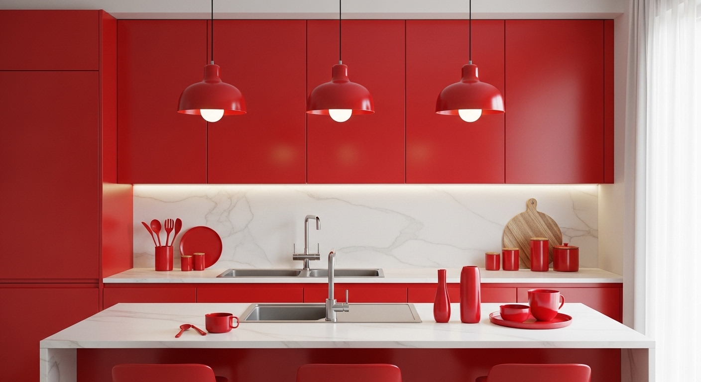 Red Kitchen Decor Ideas