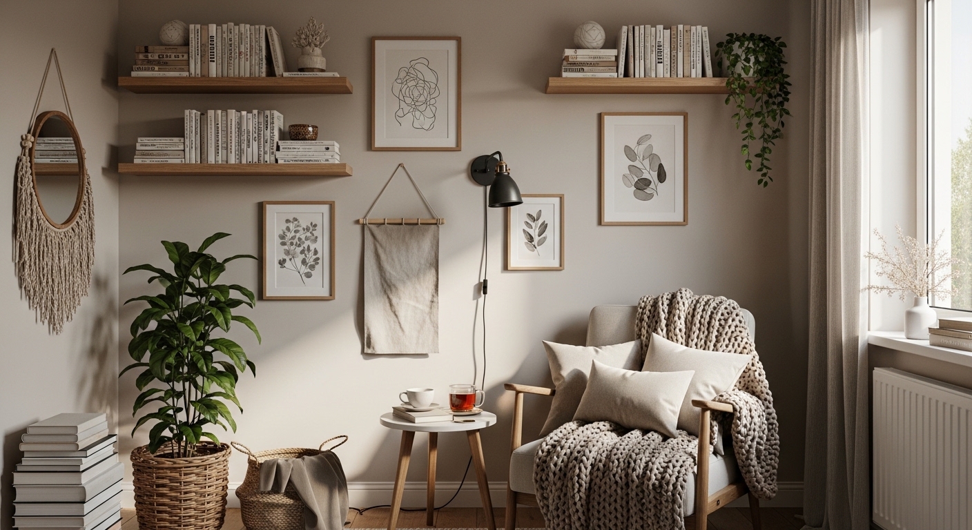 20 Cozy Reading Nook Wall Decor Ideas