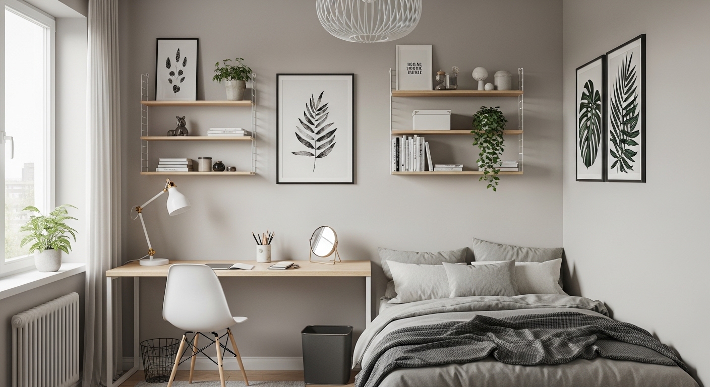 18 Best Space-Saving Wall Art For Tiny Rooms