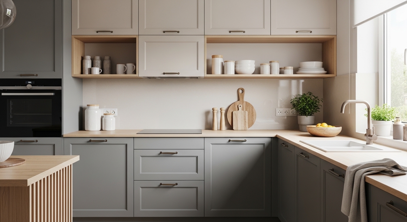 Grey and Beige Kitchen Ideas That Feel Modern and Warm