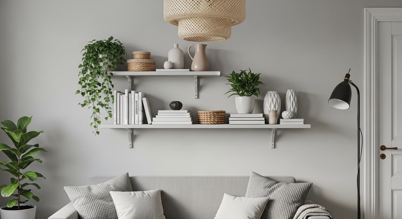21 Floating Shelf Styling Tips Every Small Wall Needs