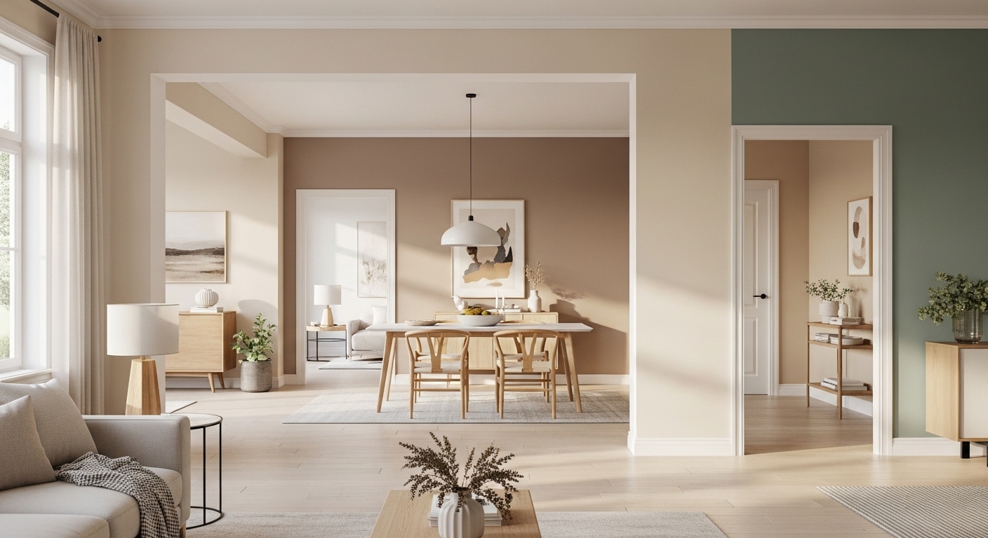 22 How To Choose Paint Colors That Flow Between Rooms