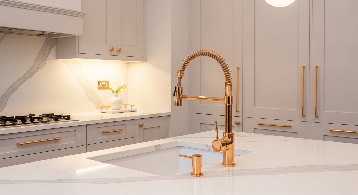 Rose Gold Kitchen Ideas