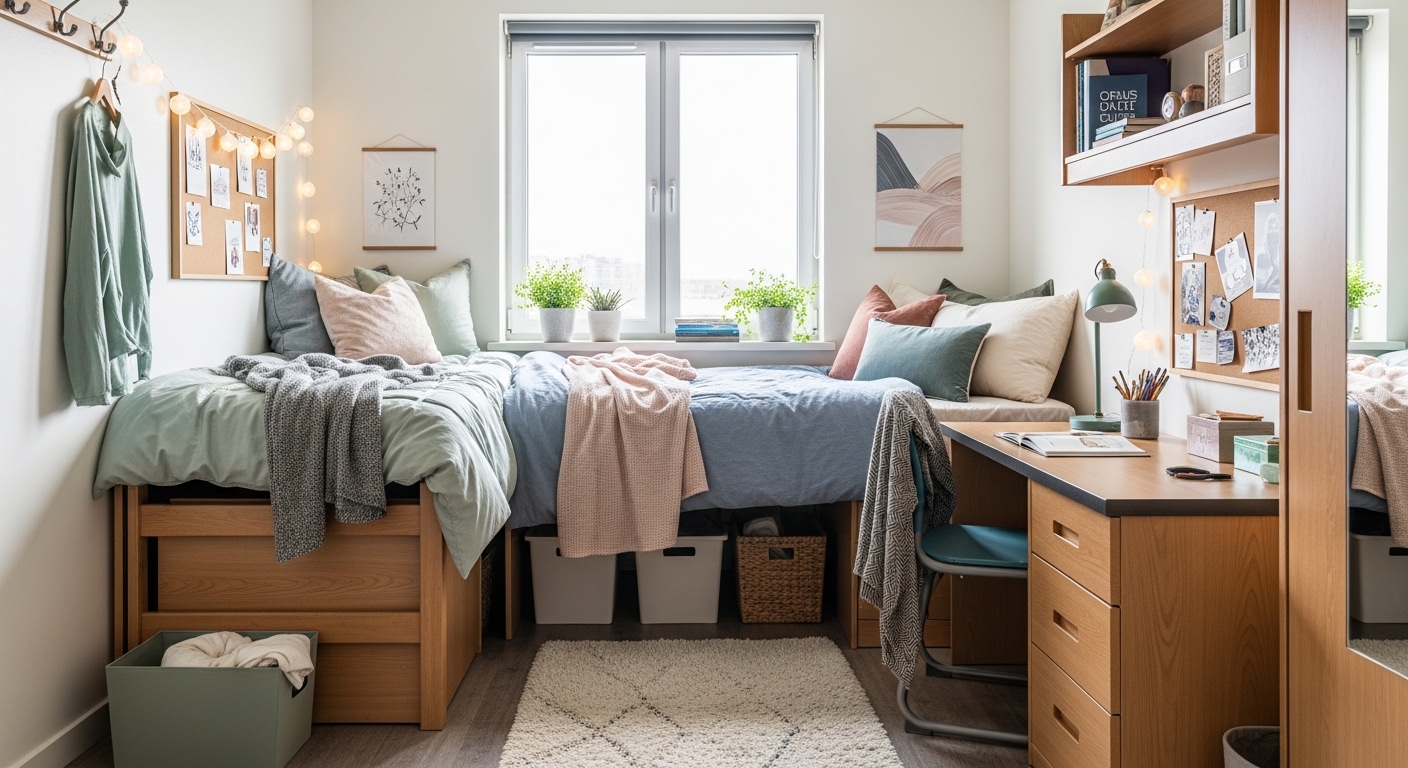 Dorm Room Color Ideas That Make Small Spaces Stylish