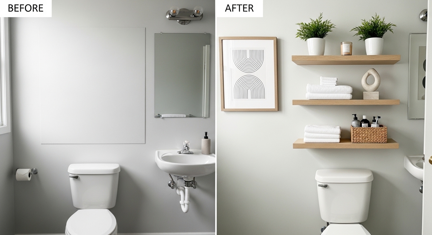 Bathroom Wall Upgrade