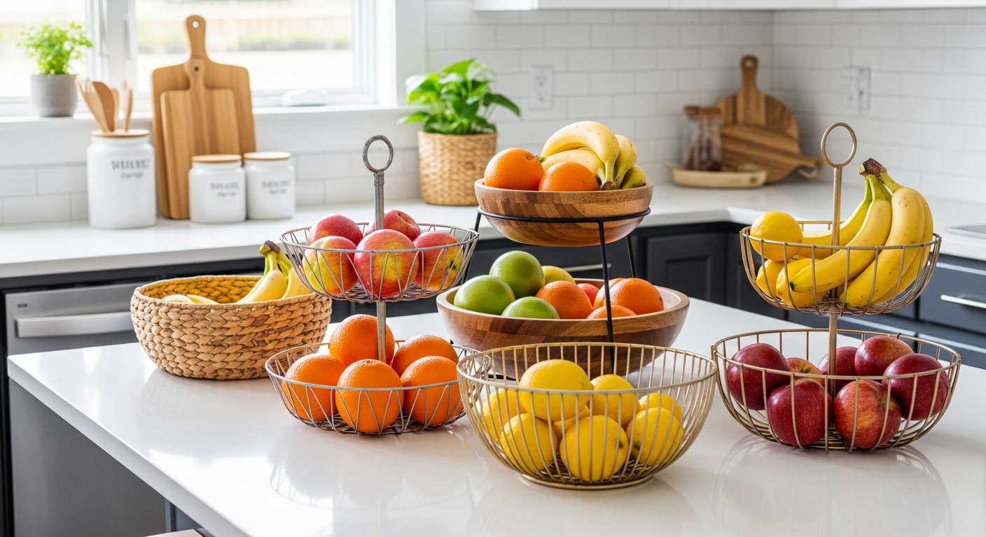 Creative Fruit Basket Ideas That Look Beautiful On Counters
