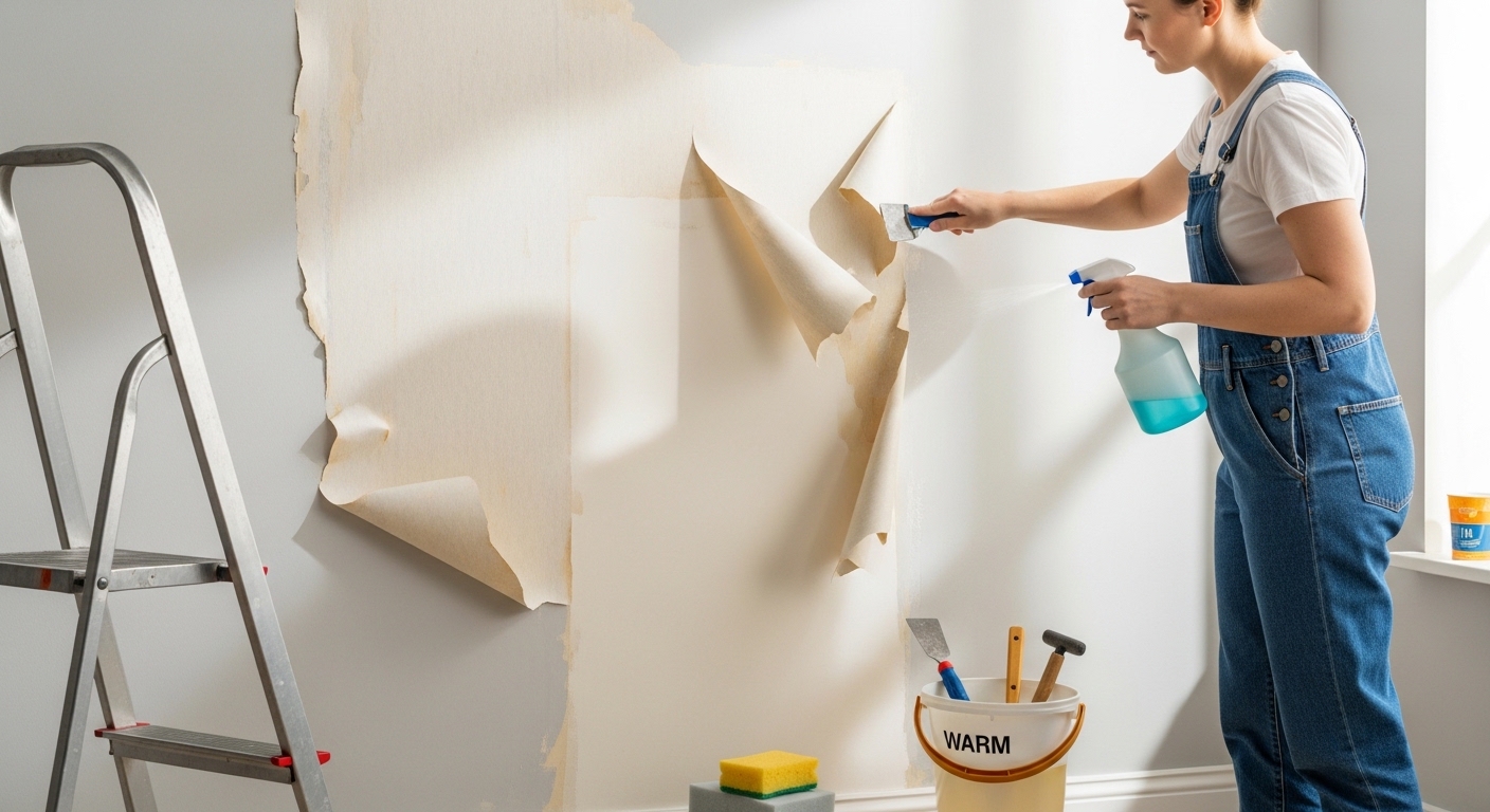 How To Remove Wallpaper Without Damaging Walls