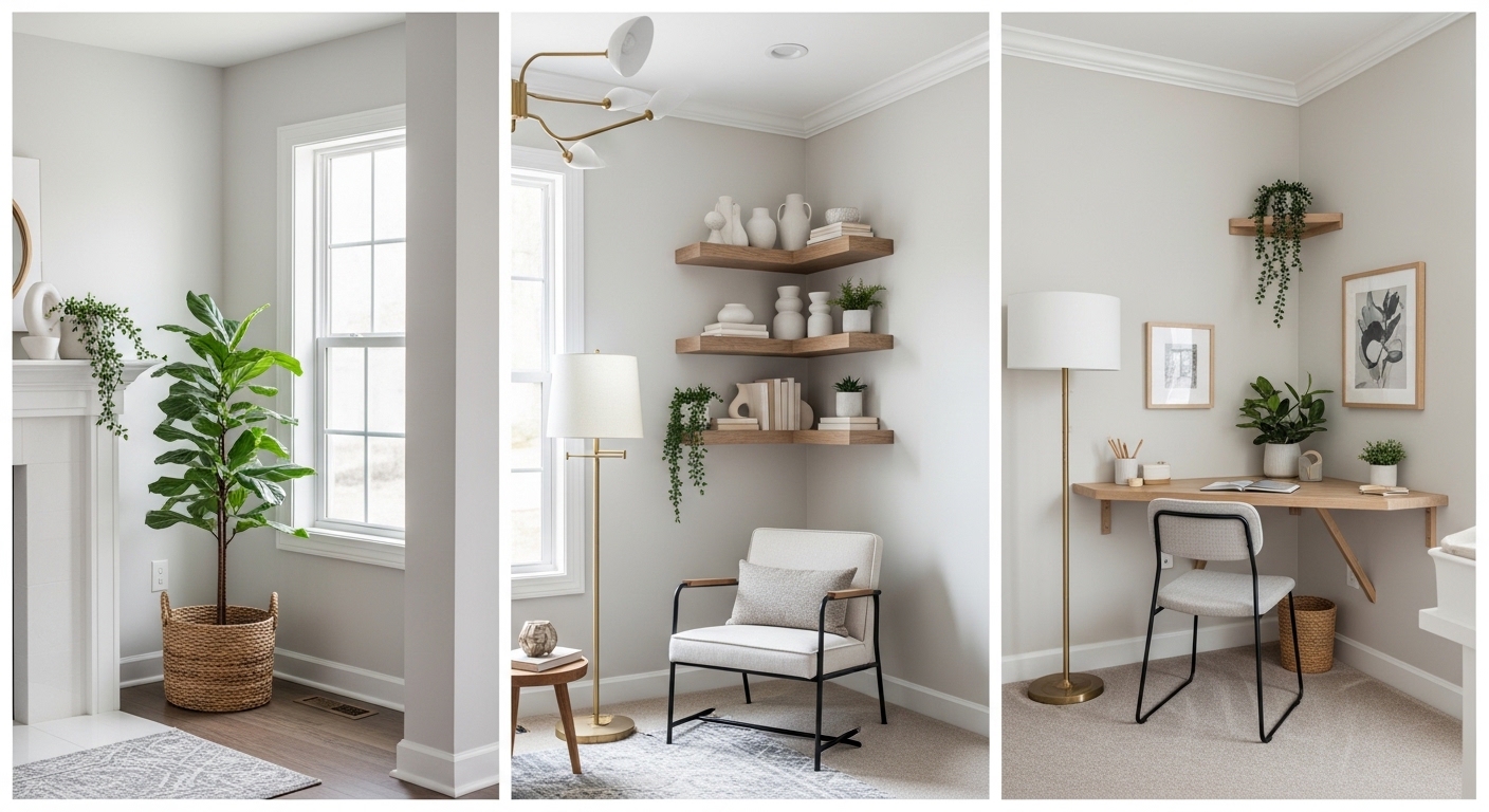 16 Ways To Decorate Little Corners