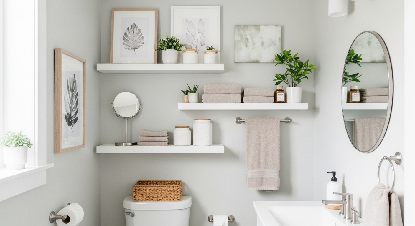15 Above Toilet Wall Decor Ideas That Instantly Upgrade Your Bathroom