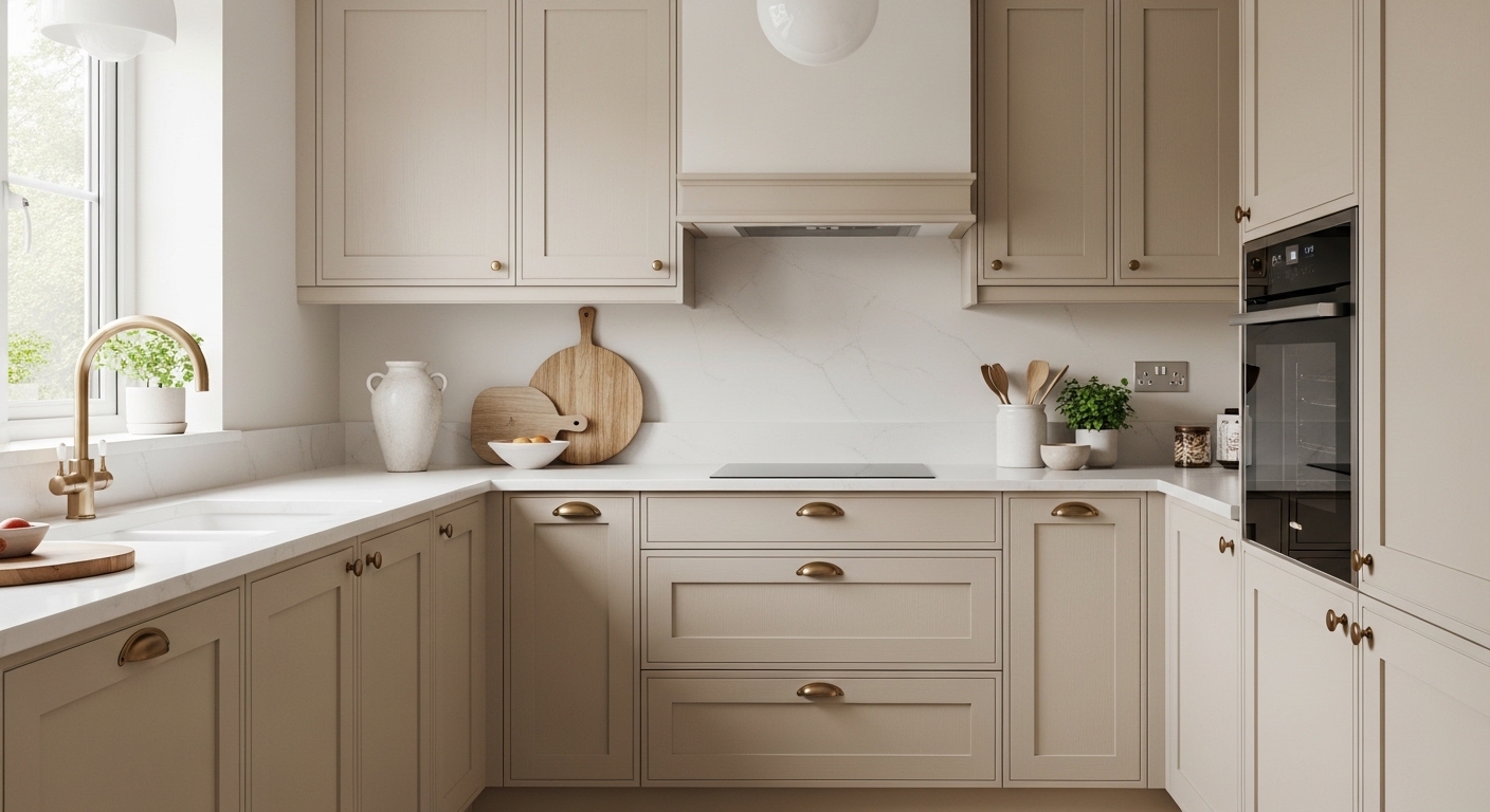 Beige Kitchen Cabinet Ideas For A Soft Neutral Look