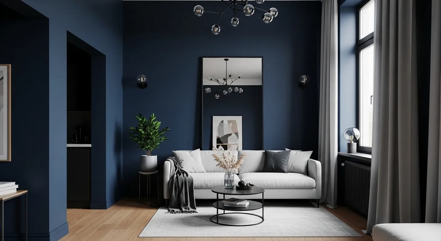24 Dark Wall Colors That Actually Make Rooms Feel Larger