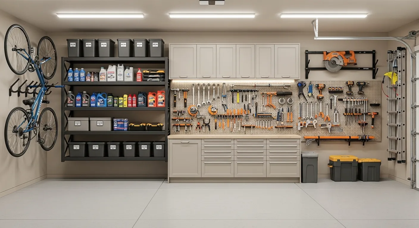 20 Garage Wall Storage Ideas That Maximize Space