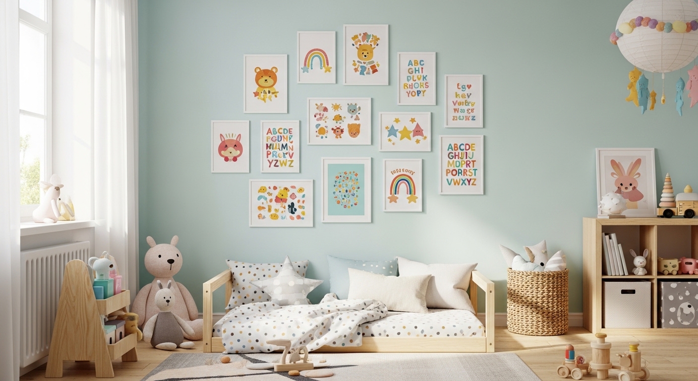 18 Cute Printable Wall Art Ideas To Brighten Any Kids Room