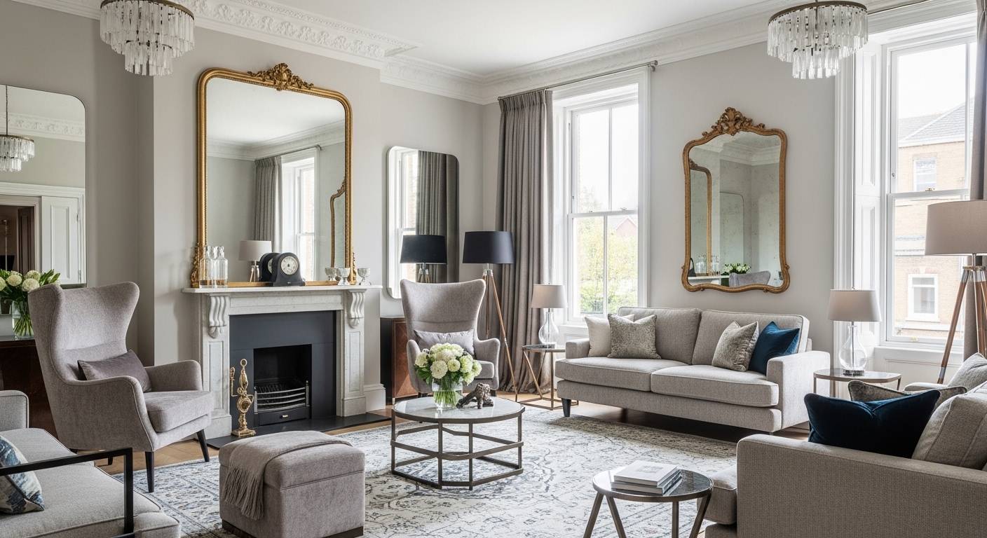 Modern Victorian Living Room Design Ideas