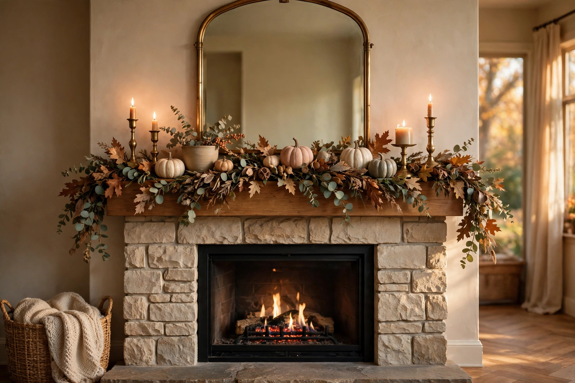Fall Mantel Decor Ideas: Cozy Styling That Carries From September to Thanksgiving