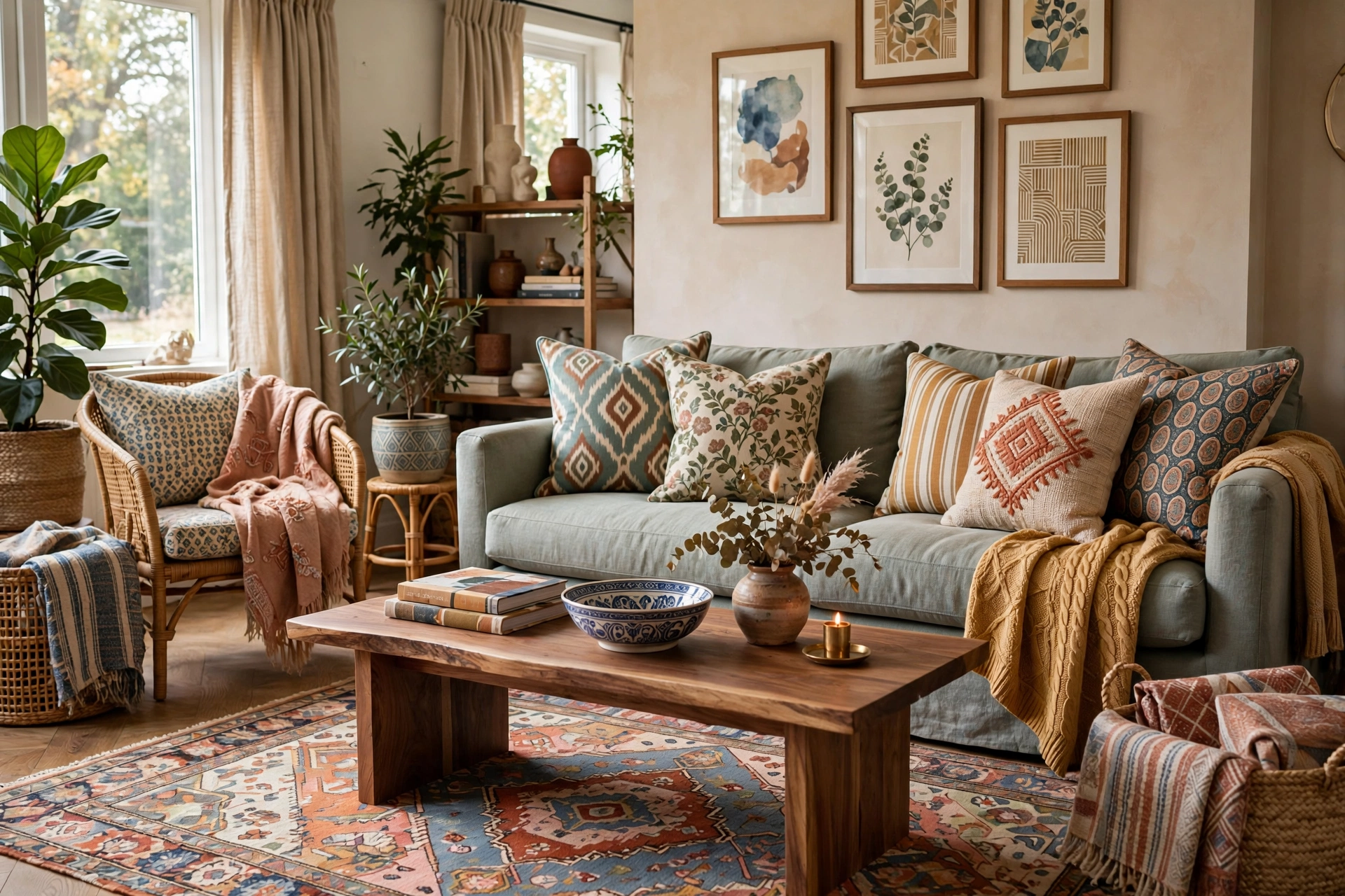 How to Mix Patterns in a Living Room Without Clashing (2026)
