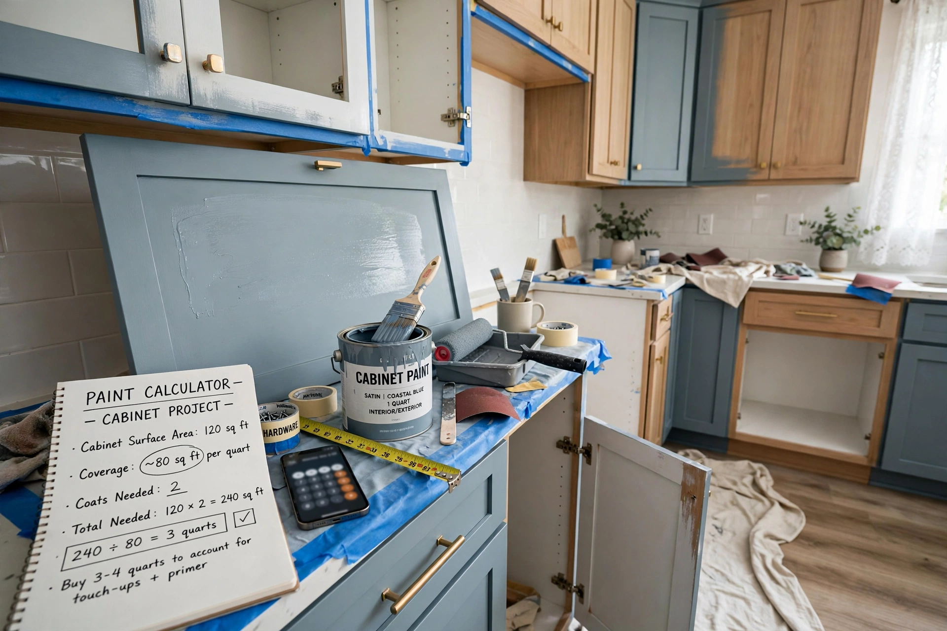 Free Kitchen Cabinet Paint Calculator