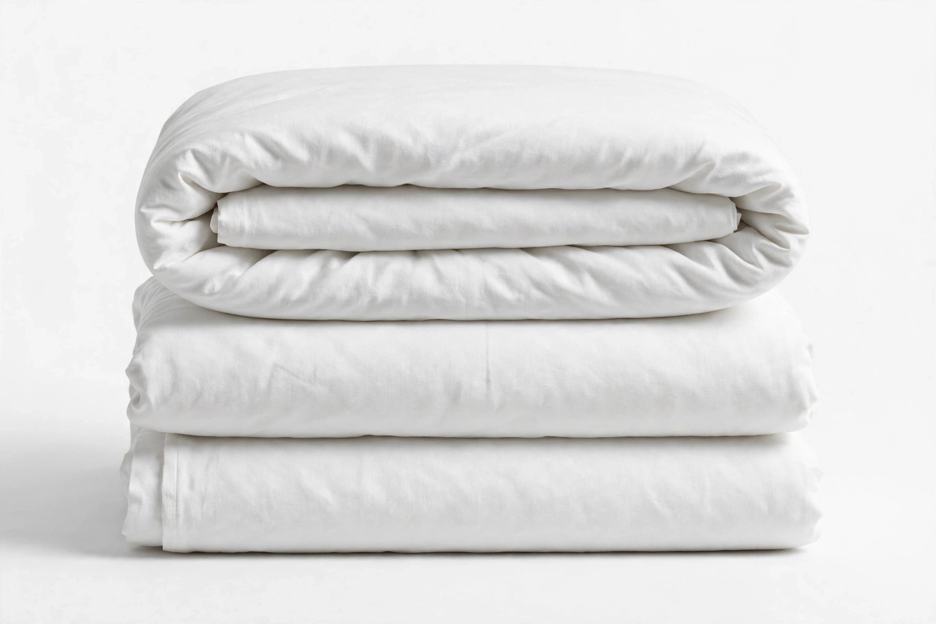 Hearth & Harbor Queen Duvet Cover Set, 3-Piece, White