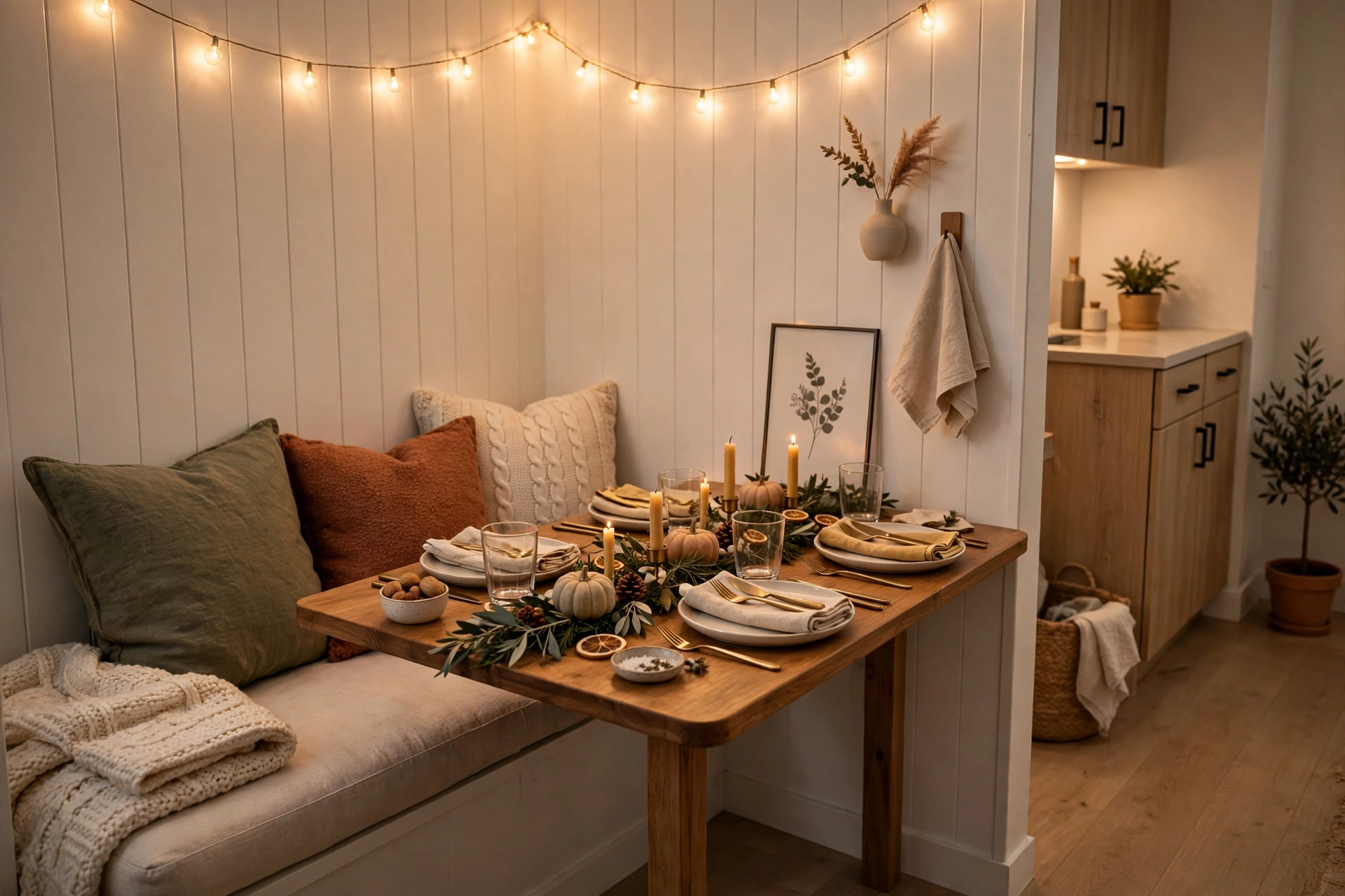 Small-Space Thanksgiving Table Ideas: A Friendsgiving Setup That Fits Anywhere